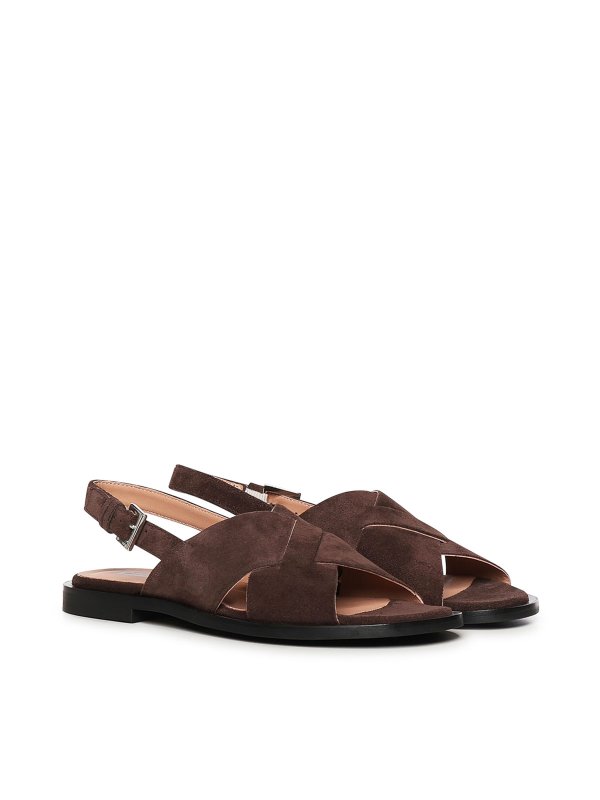 サンダル - ダークブラウン shop online: CARMENS