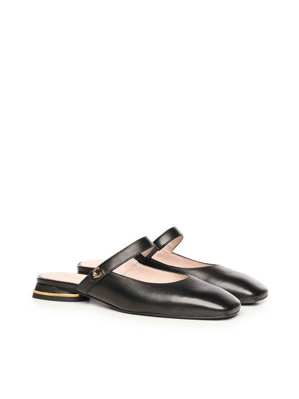 ミュール - 黒 shop online: COCCINELLE