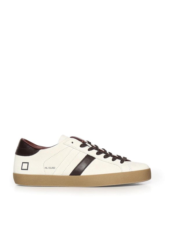 D.A.T.E.: Chaussures de sport - Baskets - Blanc