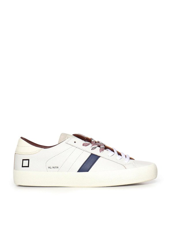 D.A.T.E.: Chaussures de sport - Baskets - Blanc