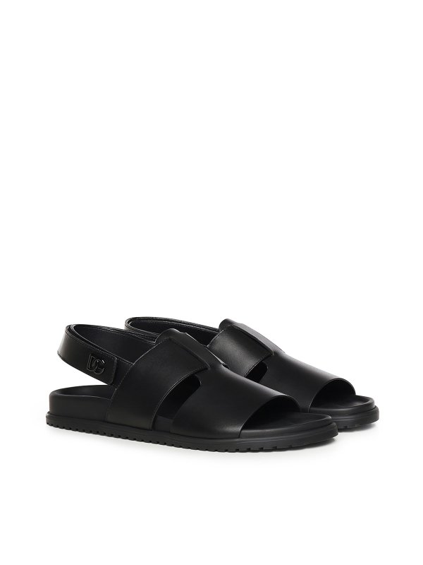 サンダル - 黒 shop online: DOLCE & GABBANA