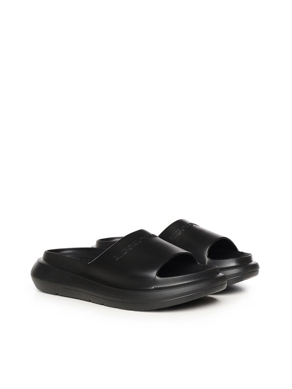 サンダル - 黒 shop online: EMPORIO ARMANI