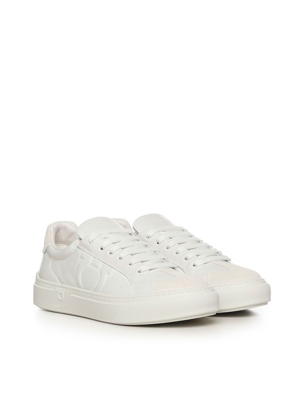 スニーカー - 白 shop online: SALVATORE FERRAGAMO