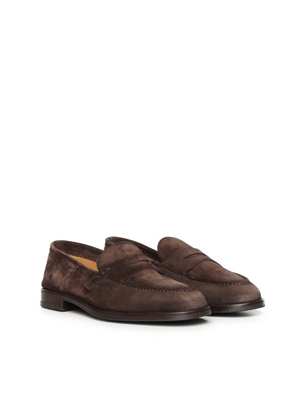 ローファー - ダークブラウン shop online: GIULIANO GALIANO