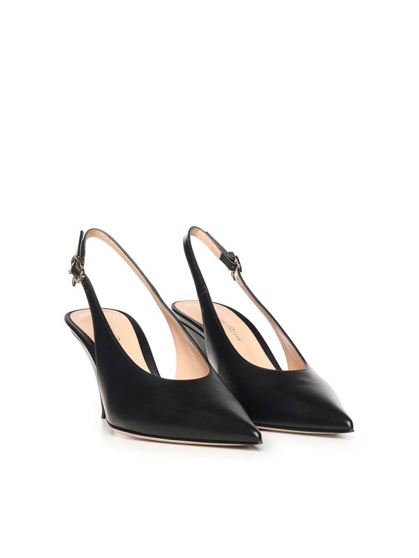 Sofia Leather Slingback shop online: Gianvito Rossi