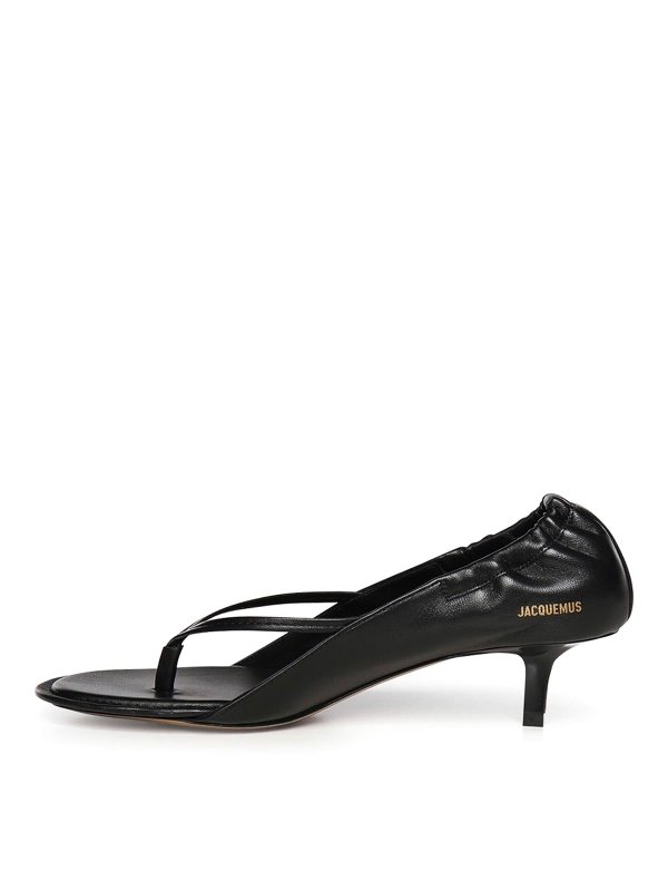The Best Shops JACQUEMUS: サンダル - サンダル - 黒