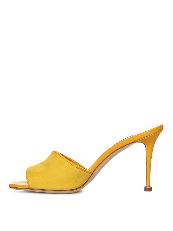 The Best Shops MANOLO BLAHNIK: ミュール - ミュール - イエロー