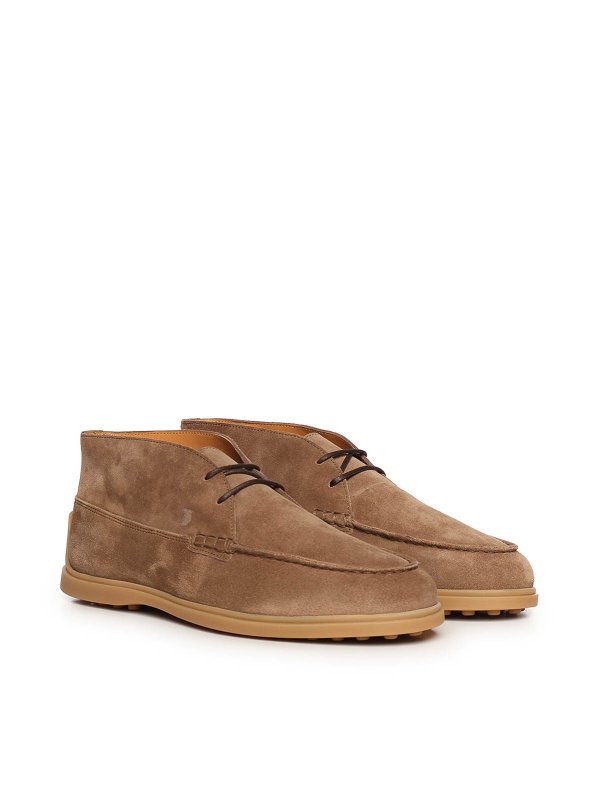 Suede ankle boot shop online: TOD