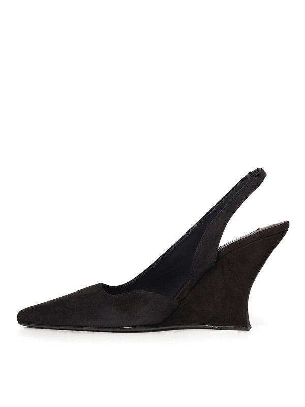 The Best Shops Alaïa: sandals - Wave suede slingback