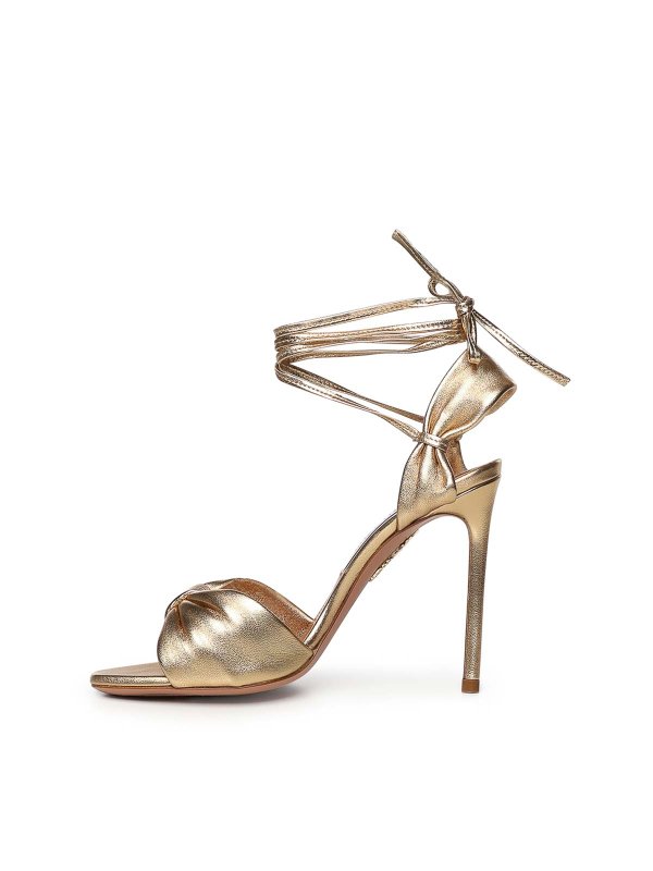 The Best Shops Aquazzura: サンダル - サンダル - 金