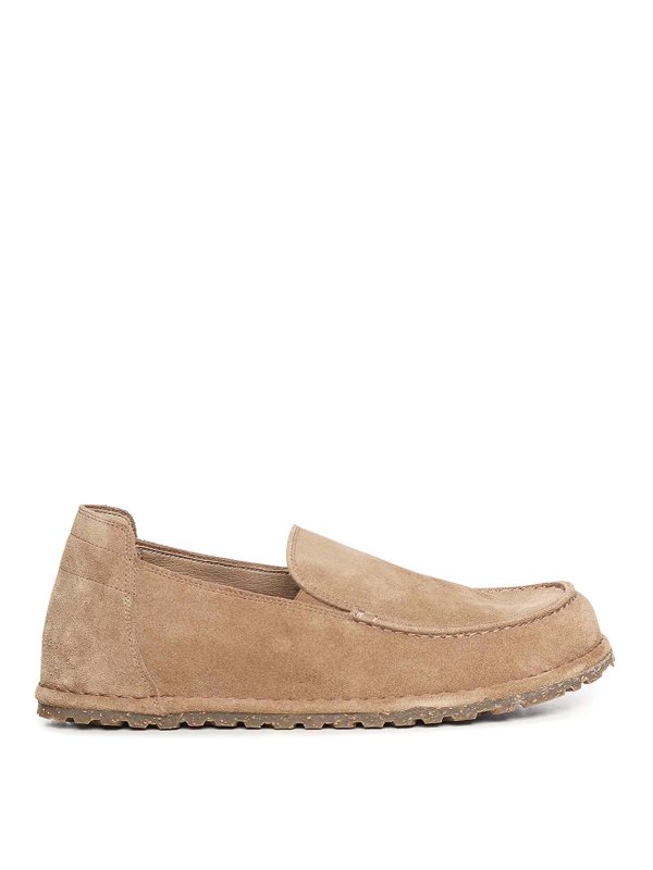 BIRKENSTOCK: ロファー＆スリッパ - ローファー - グレー