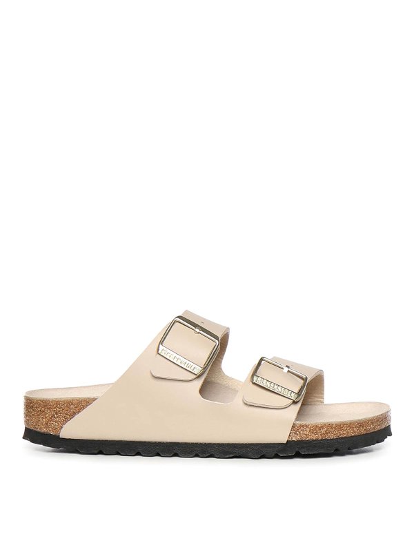 BIRKENSTOCK: サンダル - サンダル - ベージュ