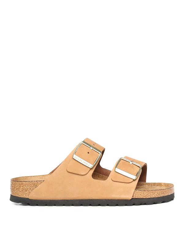 BIRKENSTOCK: サンダル - サンダル - ブラウン
