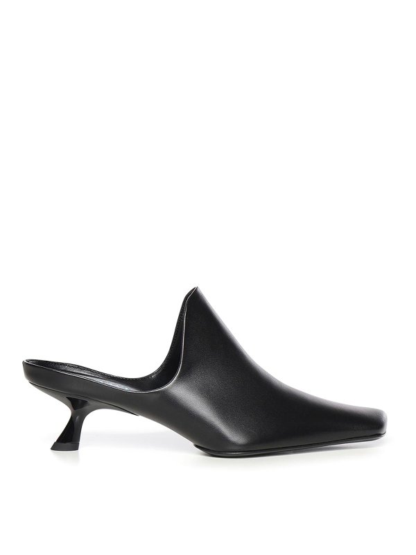 LOEWE: mules shoes - Emily Leather Mule