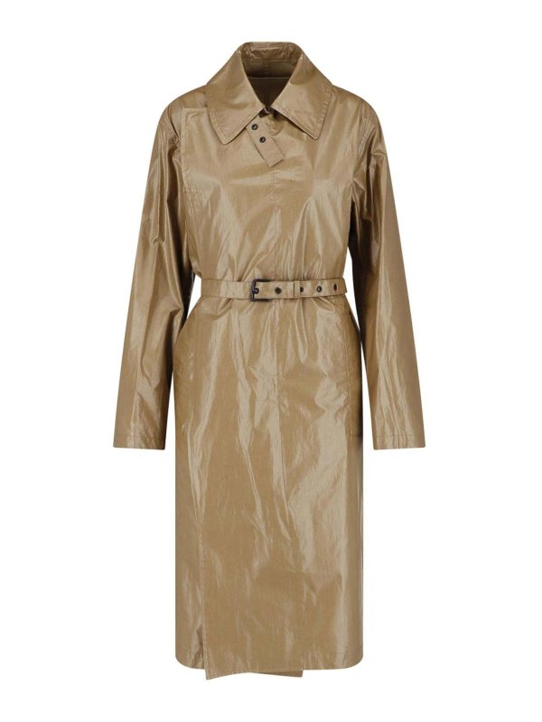 LEMAIRE: Ledermäntel - Ledermantel - Beige