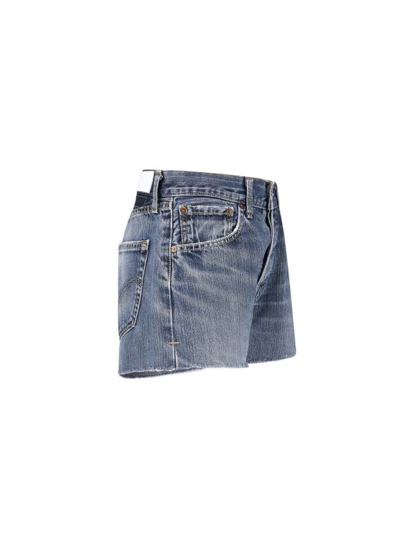 The Best Shops RE/DONE: Shorts - Short - Bleu