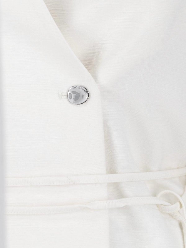 The Best Shops CALVIN KLEIN: Blazer - Blazer - Blanco