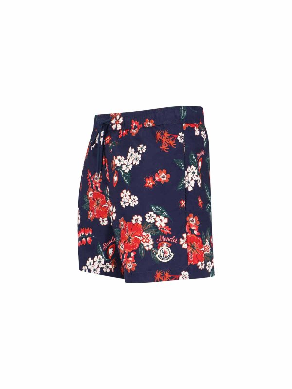 The Best Shops MONCLER: Hosen Shorts - Shorts - Blau
