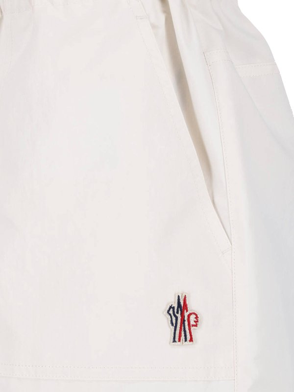 Shorts - Blanco shop online: MONCLER