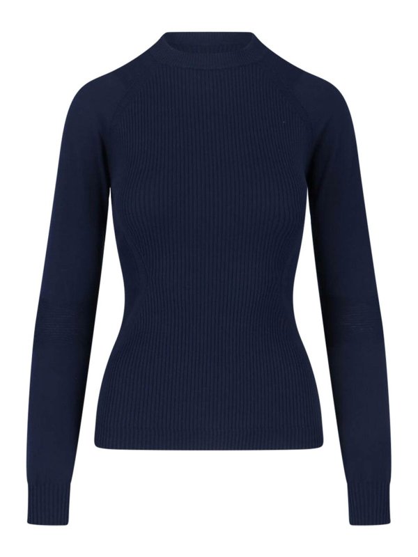 MONCLER: crew necks - Logo sweater