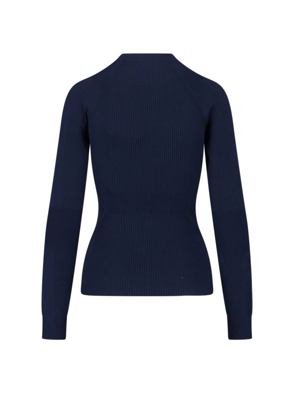 MONCLER: crew necks online - Logo sweater