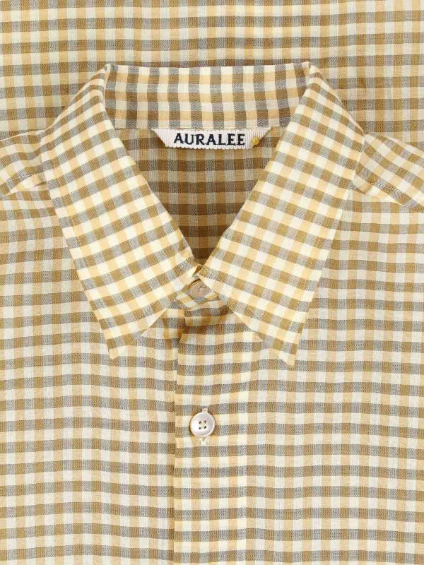 The Best Shops AURALEE: Chemises - Chemise - Beige