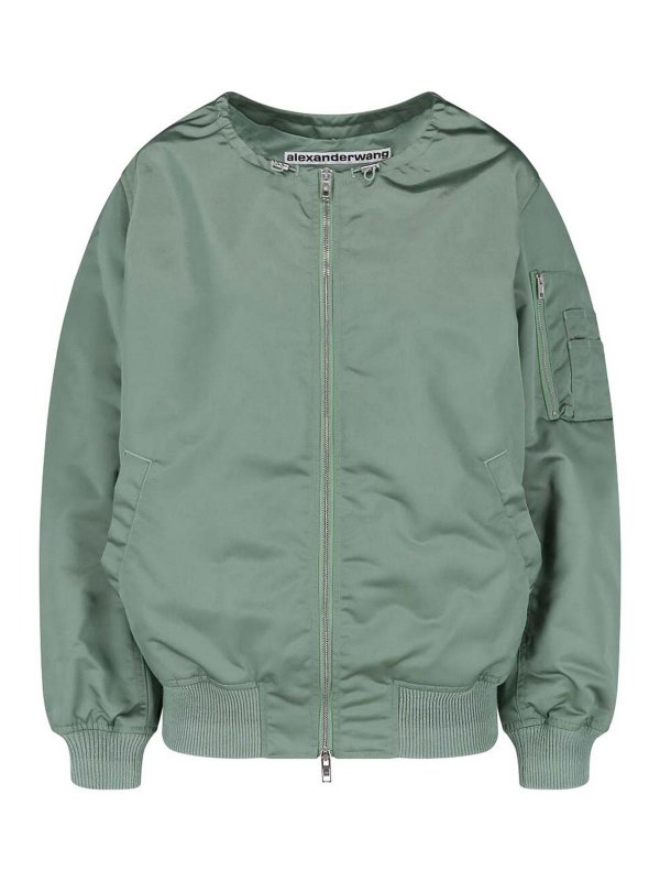 ALEXANDER WANG: Bombers - Bomber - Vert