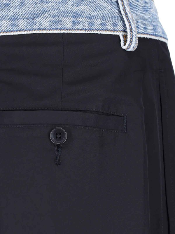 カジュアルパンツ - 黒 shop online: ALEXANDER WANG