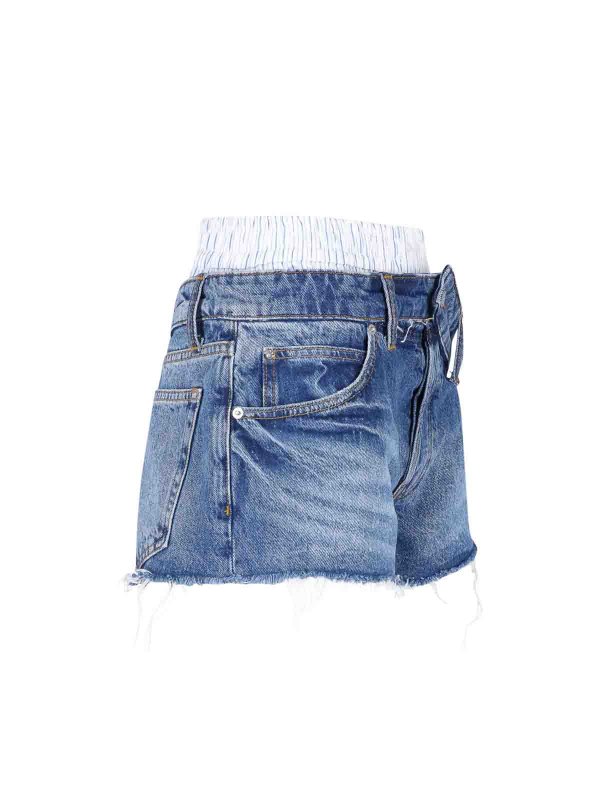 The Best Shops ALEXANDER WANG: Shorts - Short - Bleu
