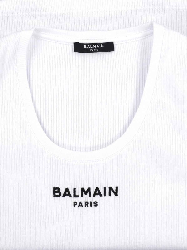 The Best Shops Balmain: Tops & Tank tops - Tank Top Logo