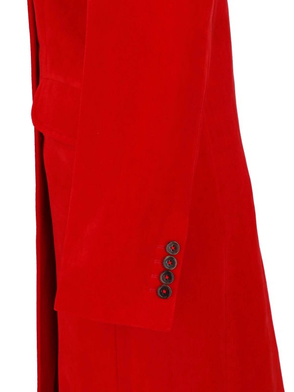 The Best Shops JIL SANDER: knee length coats - Double-breasted coat
