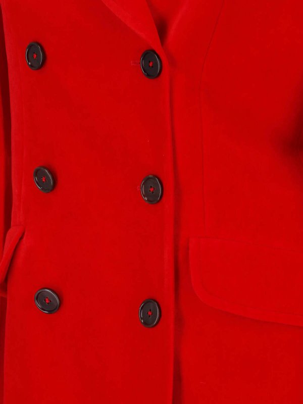 Double-breasted coat shop online: JIL SANDER