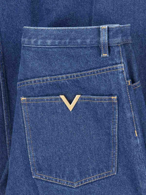 VALENTINO buy online Vaqueros Rectos - Azul