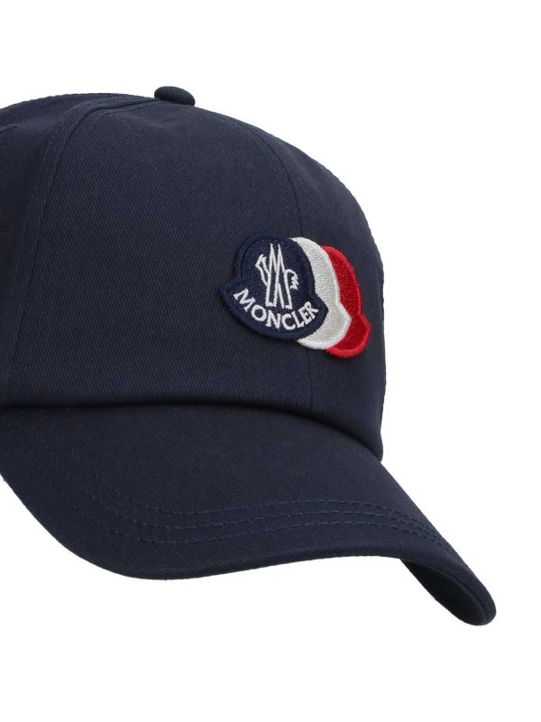 The Best Shops MONCLER: hats & caps - Baseball Logo Hat