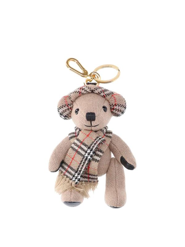 BURBERRY: key holders - Bear Keychain Charm