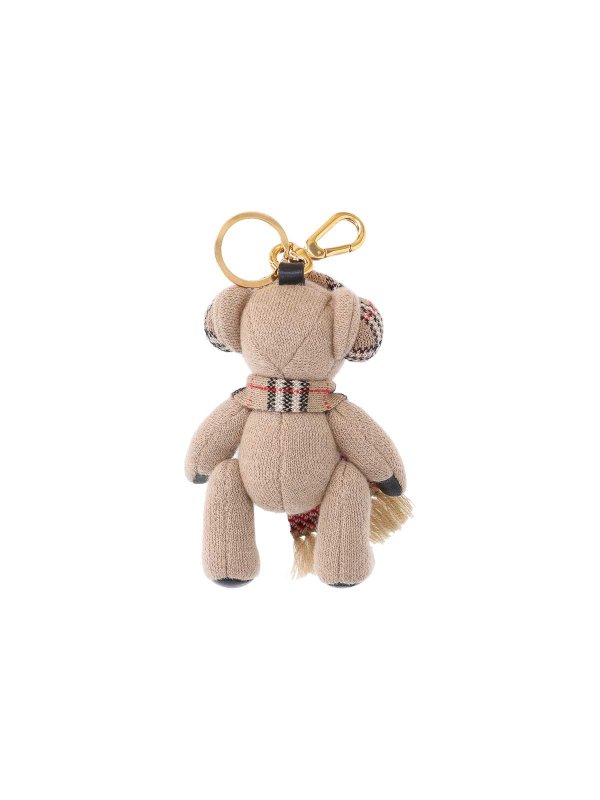 BURBERRY: key holders online - Bear Keychain Charm
