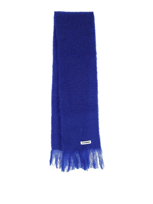 JIL SANDER: Écharpes - Écharpe - Bleu