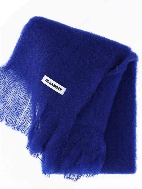 The Best Shops JIL SANDER: Écharpes - Écharpe - Bleu
