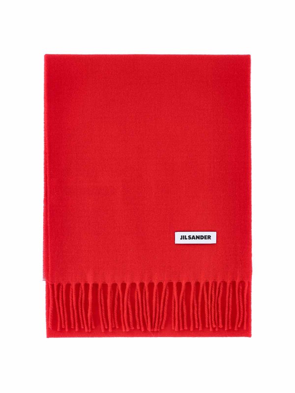 JIL SANDER: scarves online - Virgin Wool Scarf