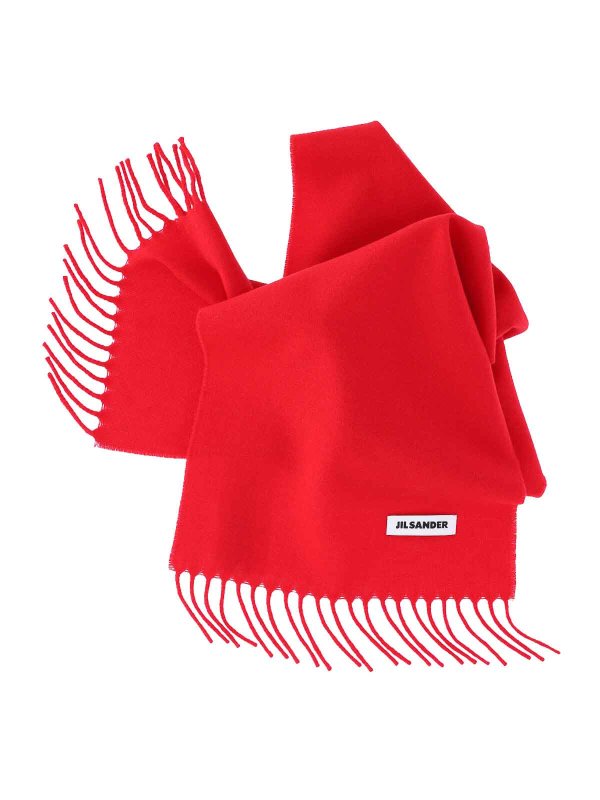 The Best Shops JIL SANDER: scarves - Virgin Wool Scarf