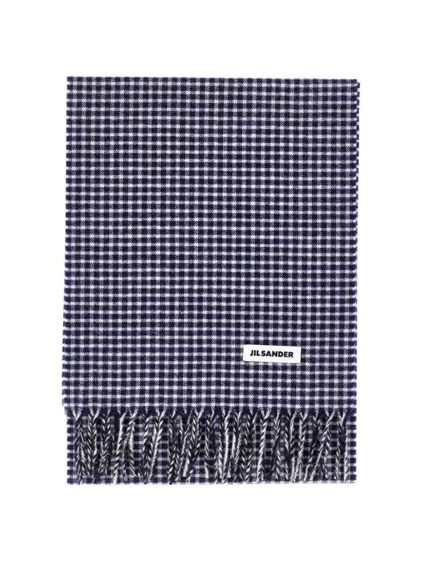 JIL SANDER: Bufandas y pañuelos online - Bufanda - Azul