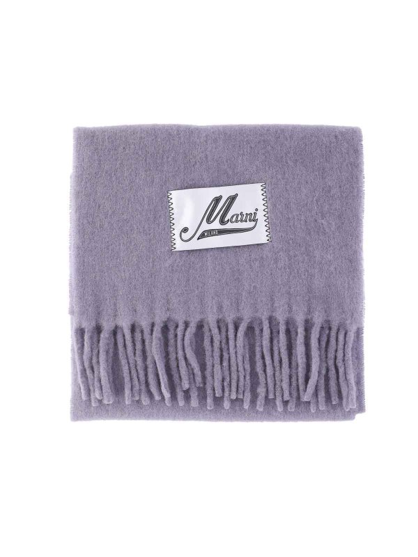 Marni: Écharpes online - Écharpe - Violet