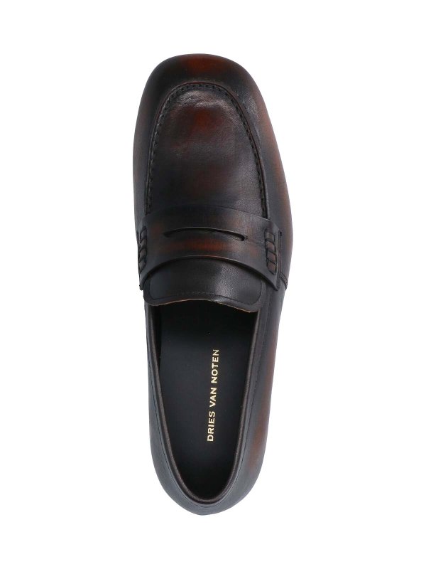 DRIES VAN NOTEN buy online ローファー - ブラウン
