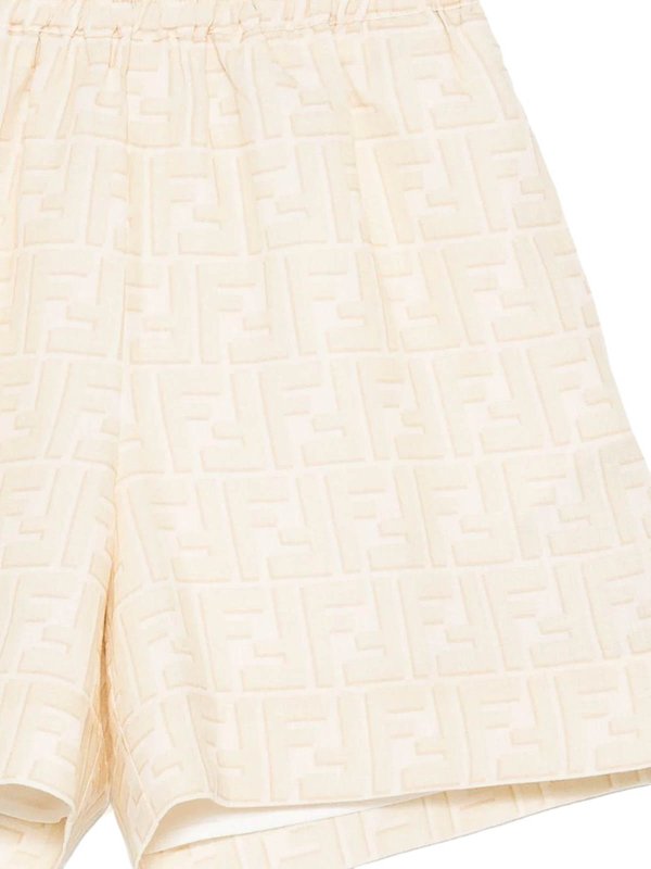 The Best Shops Fendi Jr: Hosen Shorts - Shorts - Braun