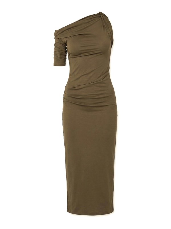 JACQUEMUS: short dresses - The Robe Drapeado