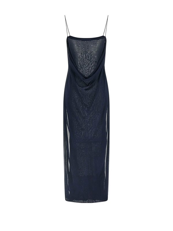 JACQUEMUS: Pull col rond online - Pull Col Rond - Bleu