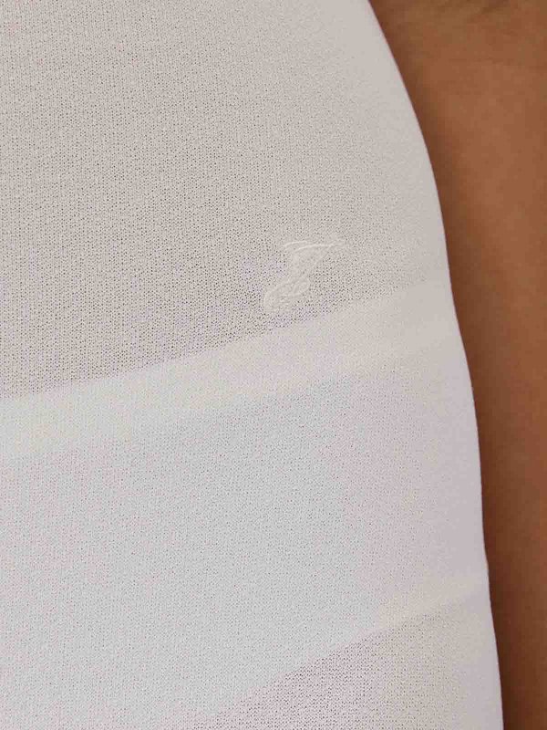 Knielanges Kleid - Weiß shop online: JACQUEMUS