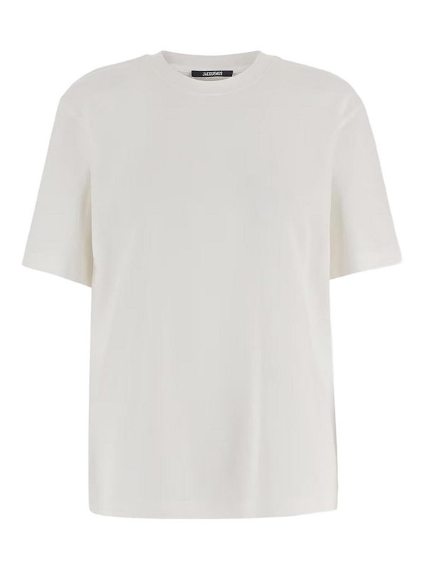 JACQUEMUS: T-shirts - T-Shirt - Weiß