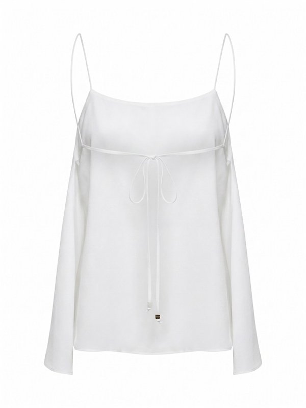 JACQUEMUS: Tops y camisetas sin mangas online - Top - Blanco