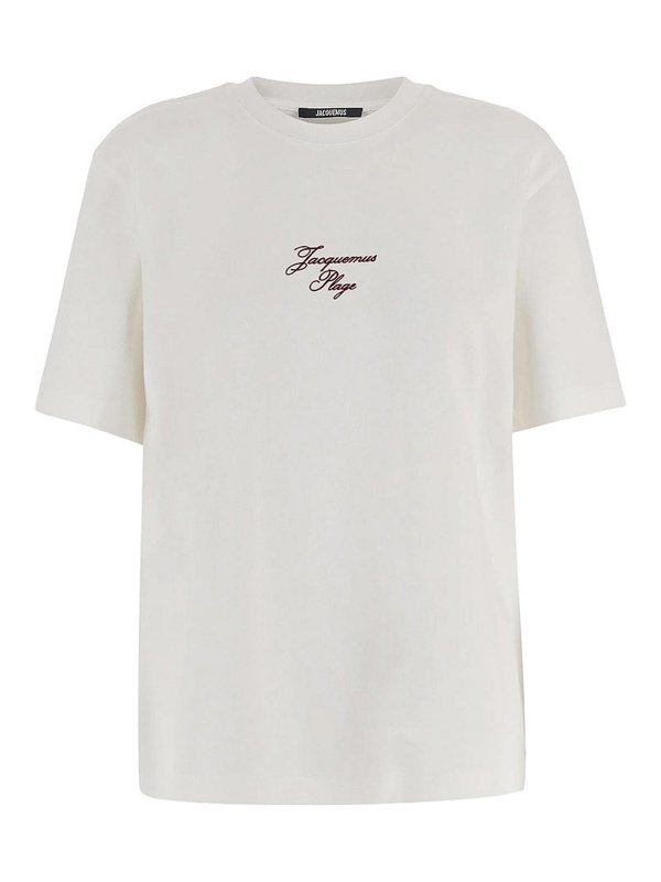 JACQUEMUS: t-shirt - Le Tshirt Bateau